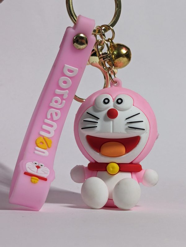 Doraemon Pink Keychain